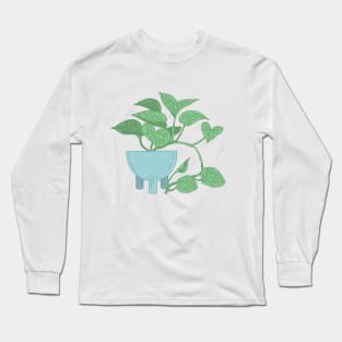 Pastel Pothos Long Sleeve T-Shirt